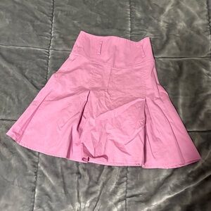 Pink Pleated Skirt, Miss Miss By Valentina